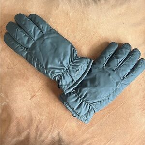 Men's Forest Green Large Winter Gloves